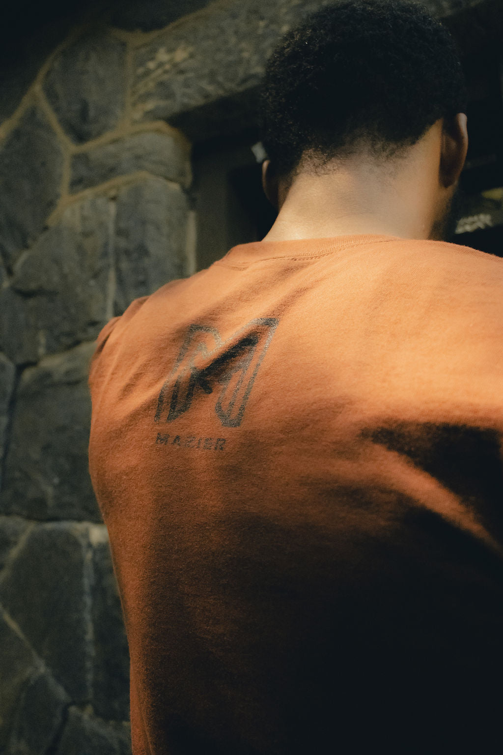 “Lost In Mazier” Brown t-shirts