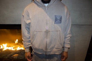 Mazier Sand Sweatsuit Full